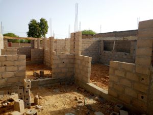 De nieuwbouw in Togo Tilé